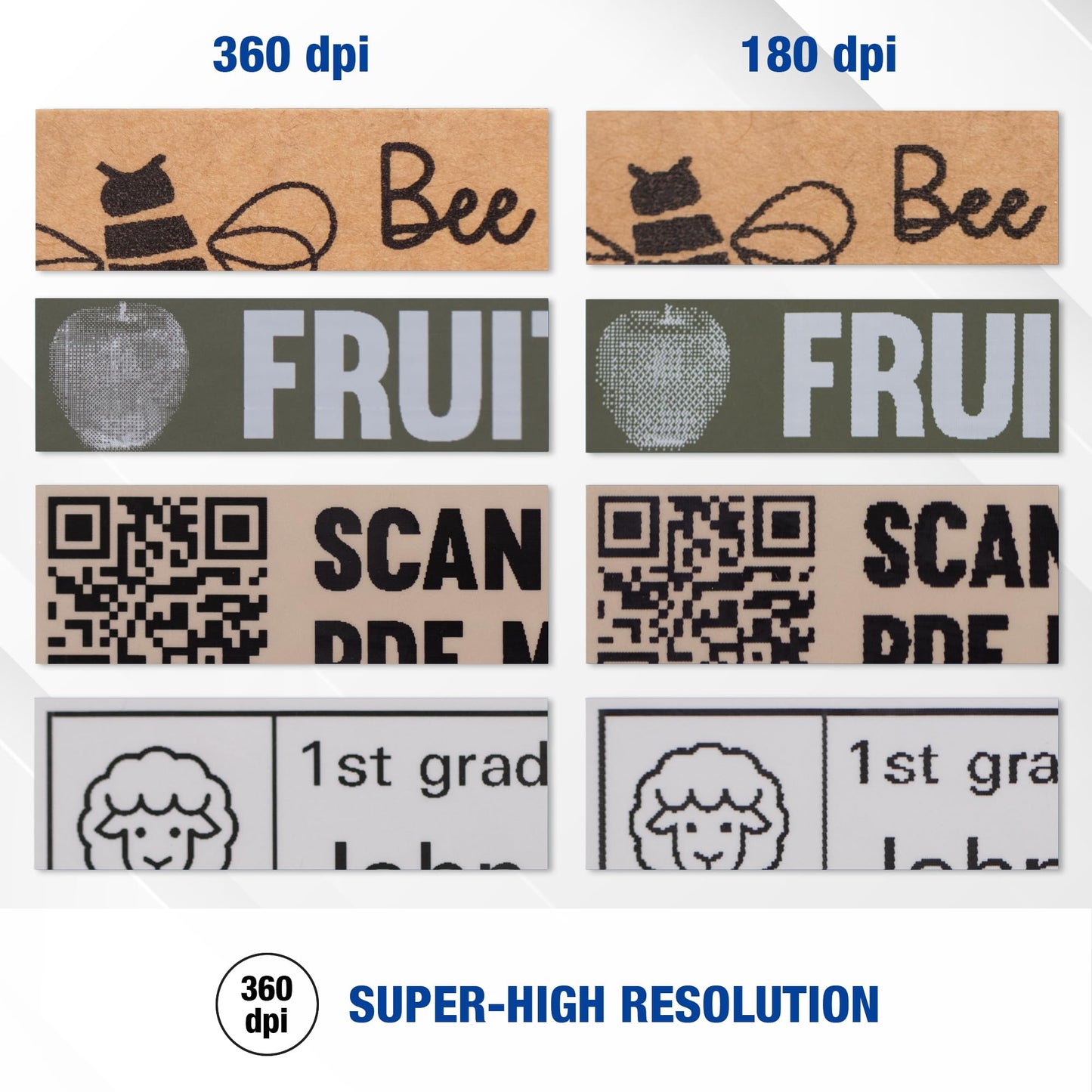 LABELWORKS Epson LW-C610PX-BLK Premium Portable Bluetooth Label Machine Printer - Create Sticker Labels for Crafts and Organization, Ideal for Small