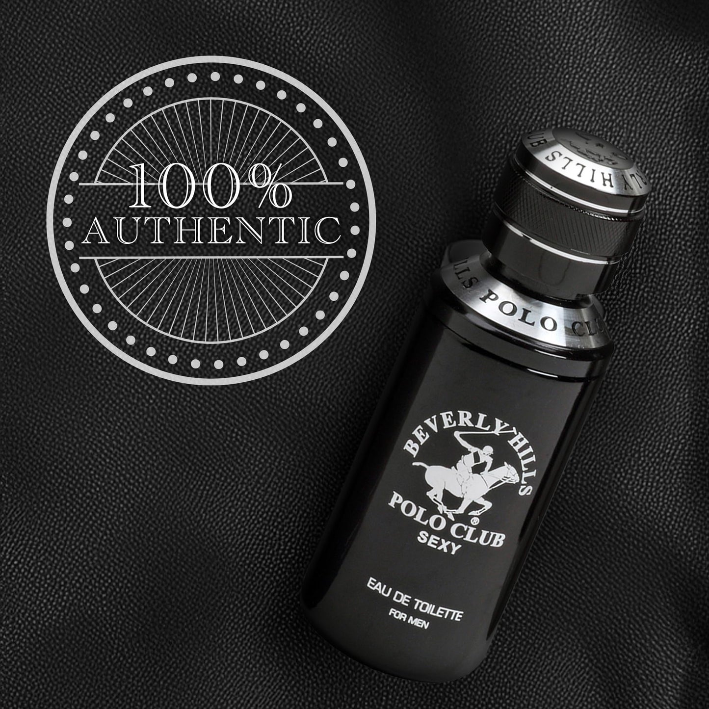 Beverly Hills Polo Club SEXY Eau de Toilette for Men, Oriental Woody Cologne, Fresh Masculine Long-Lasting Fragrance, 3.4 oz