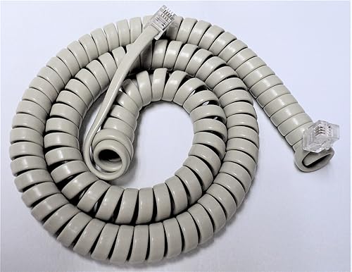 Nortel Norstar 12 ft. Ash Handset Cord For M7100, M7208, M7310, M7324 Phone (In Factory Sealed Bag)