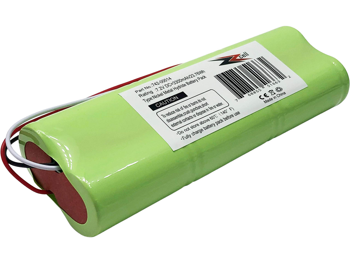 ZZcell® Battery Replacement for Applied Instruments SuperBuddy 21, Super Buddy 29 Satellite Signal Meter 742-00014 / 3300mAh
