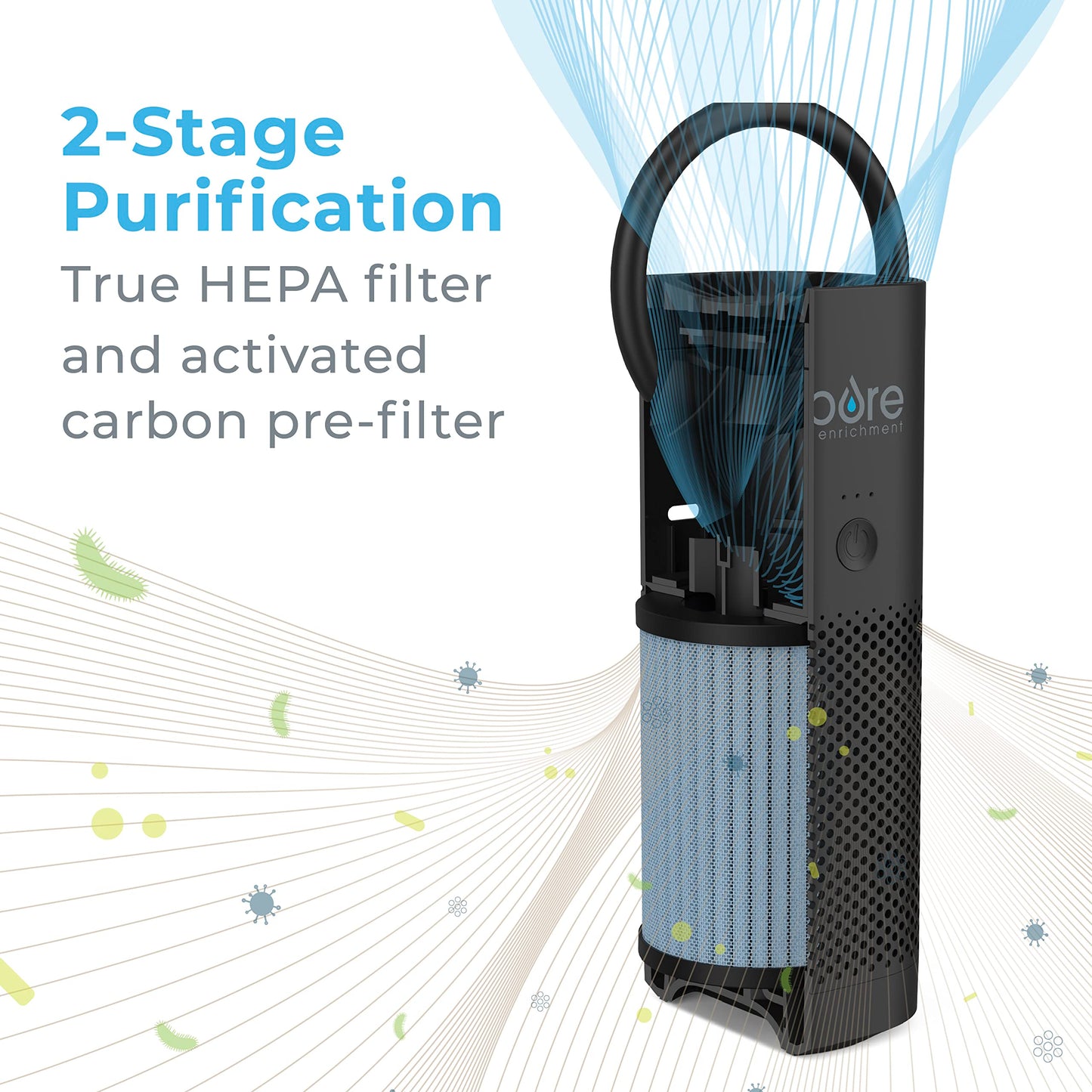 Pure Enrichment PureZone Mini Portable Air Purifier