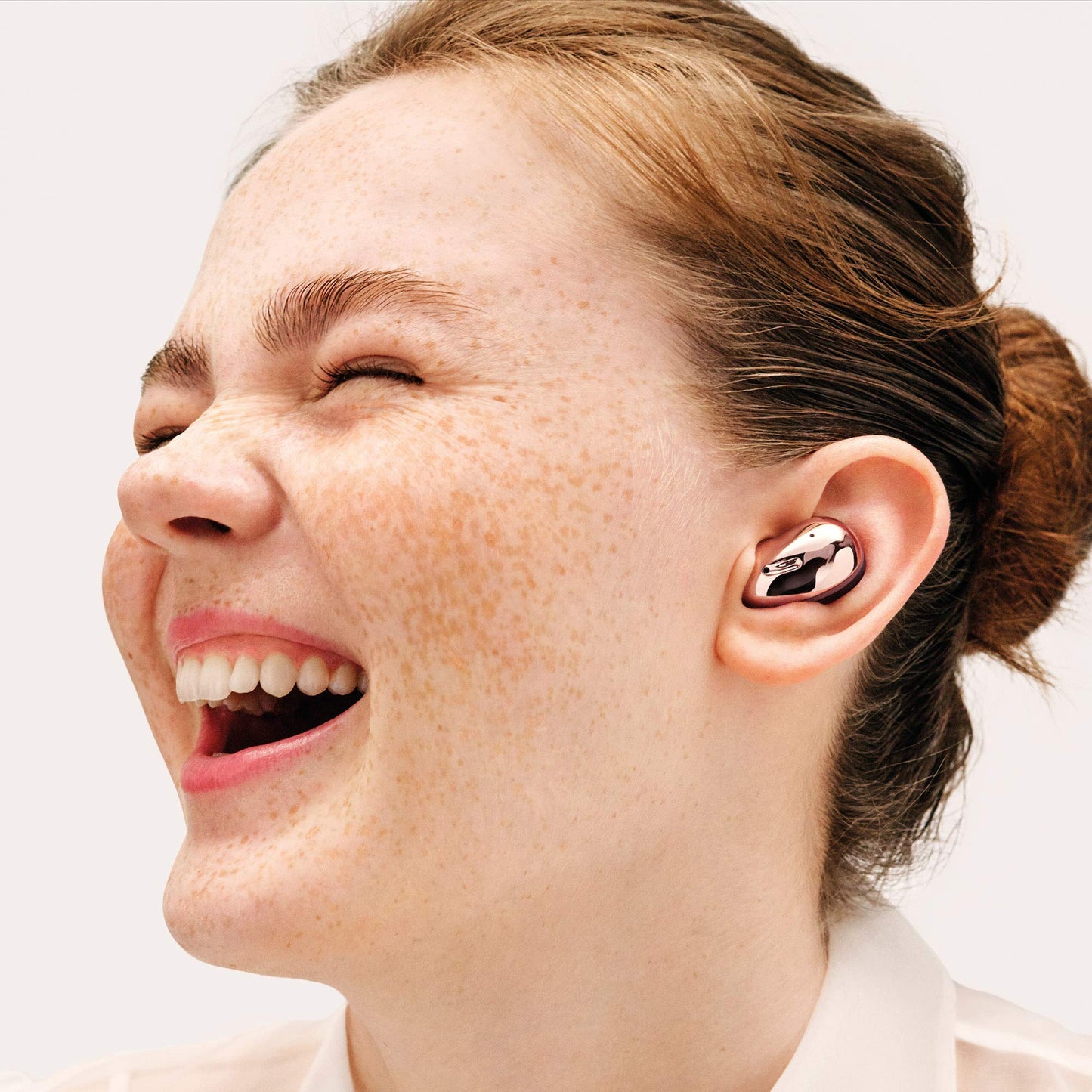 Samsung Galaxy Buds Live (ANC) Active Noise Cancelling TWS Open Type Wireless Bluetooth 5.0 Earbuds for iOS & Android, 12mm Drivers, International