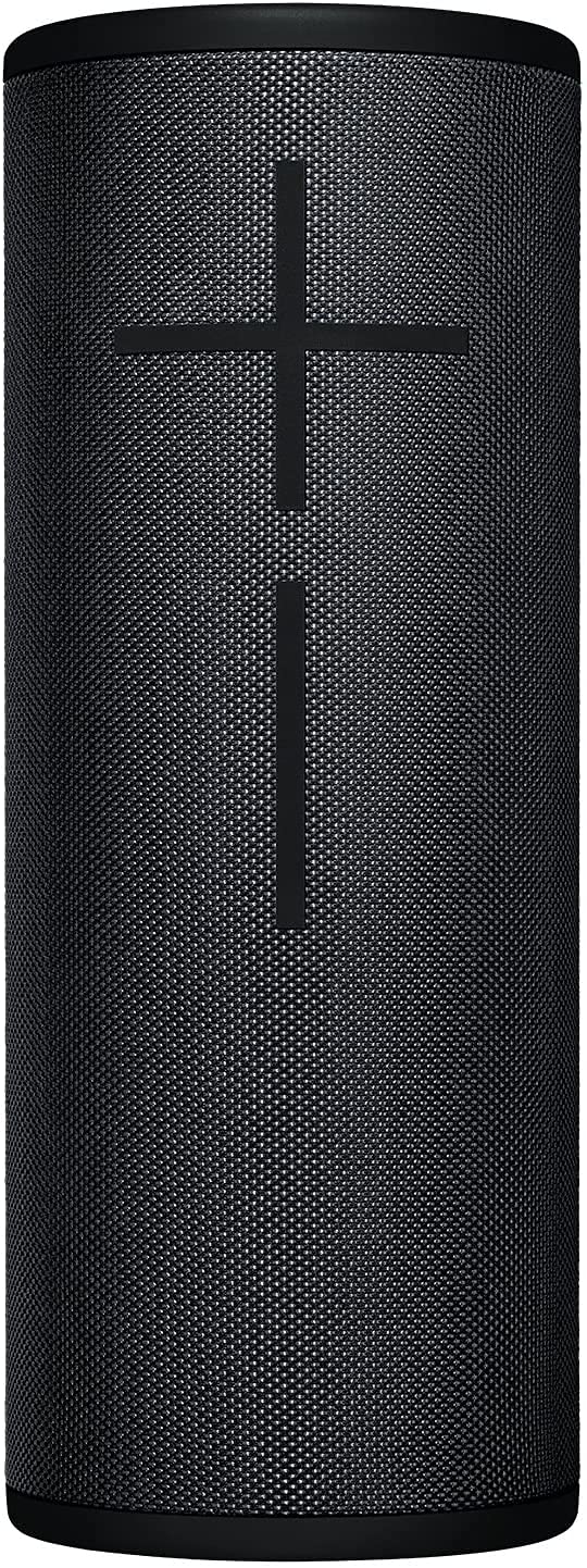 Ultimate Ears MEGABOOM 3 Wireless Portable Waterproof Bluetooth Speaker, 2 Pack with 360 Degree Sound, Deep Bass, Party UP via Boom App with Signature