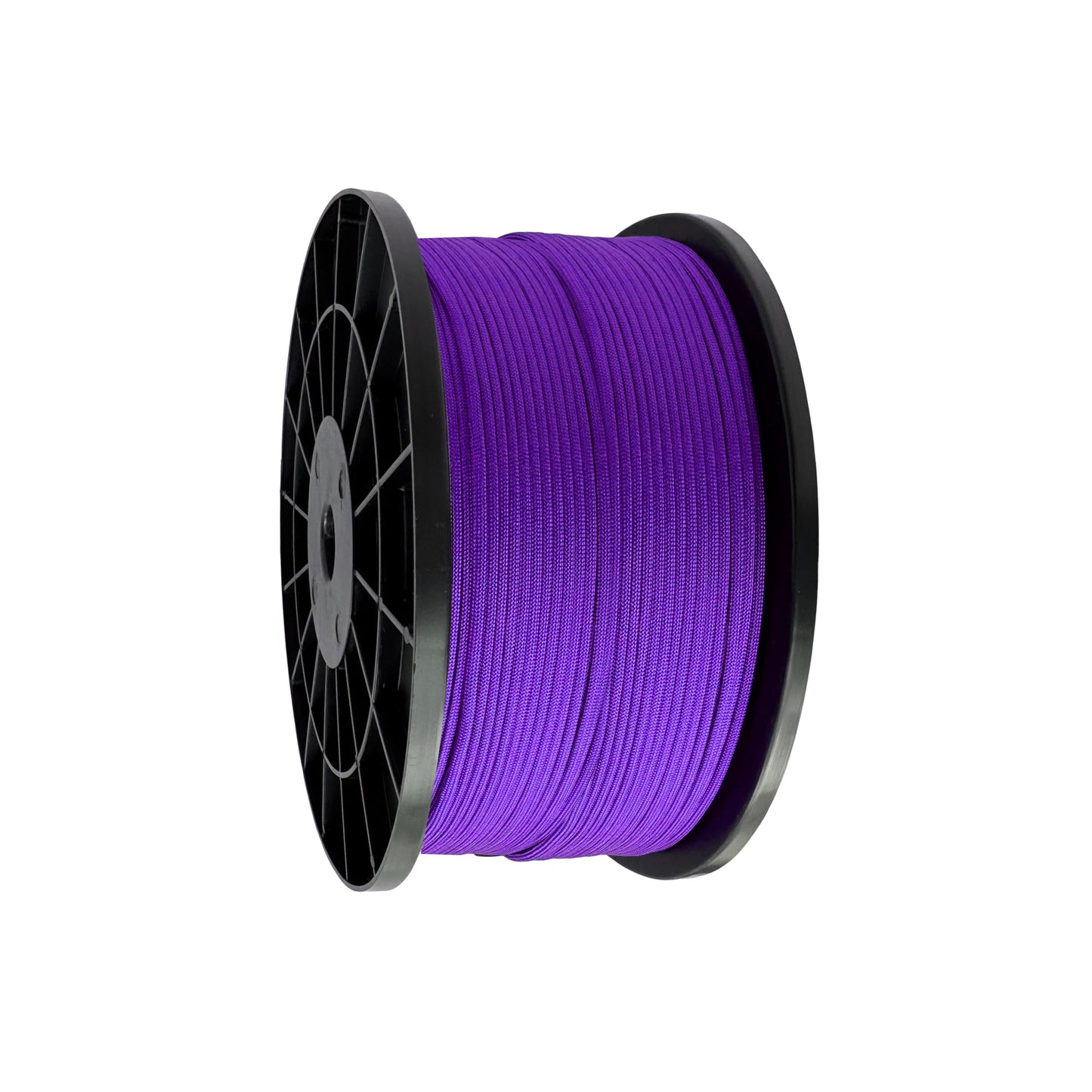 FISHLUND Paracord 550 lb, 7 Strand Paracord Rope 1000ft 4mm, Nylon Parachute Cord for Camping, Purple
