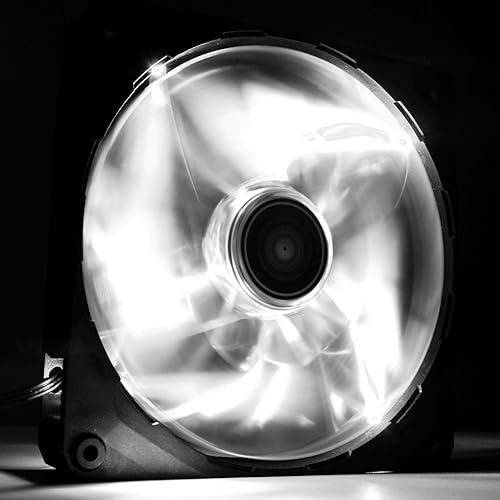 NZXT FZ-140mm High Airflow White LED Cooling Fan RF-FZ140-W1