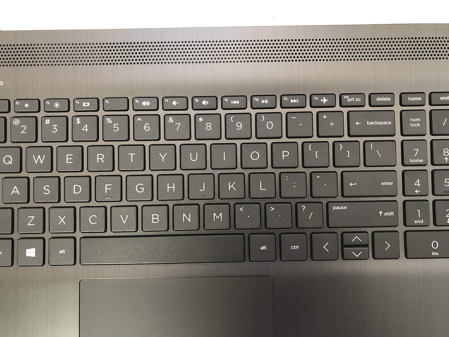 Replacement for HP 15T-DW 15-DW 15s-du 15-DW0037WM 15-DW0038WM Laptop Upper Case Palmrest Keyboard Touchpad Assembly Part L52021-001 AP2H8000500 Top
