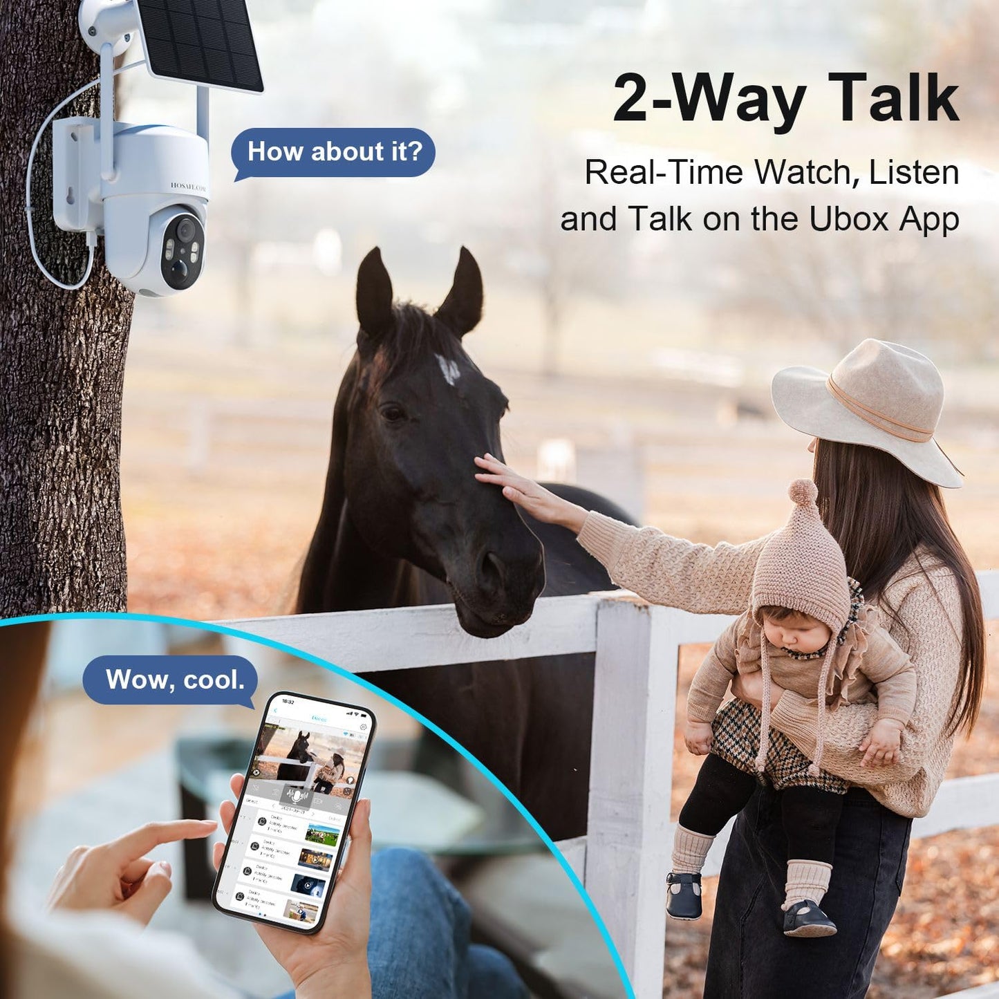 No WIFI Security Camera No Internet Needed, 4G LTE Cellular Security Camera Outdoor Wireless, Solar Camera for Home Security, PIR Motion Detction, 2K