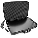CASEMATIX Portable Monitor Case for 24-29 Inch Screens, Hard Shell EVA Travel Case for 24" 27" Gaming Monitor or Portable Display, Padded Foam Screen