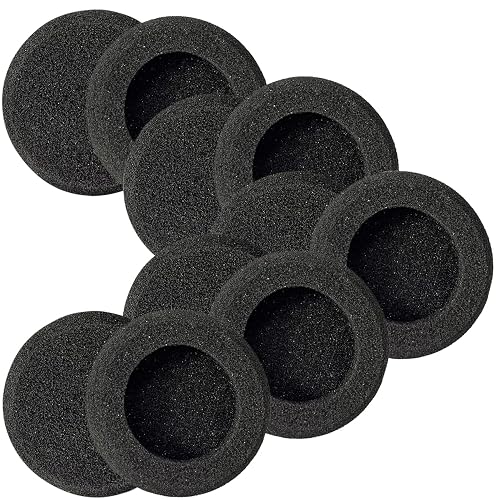 Ear Cushions for Plantronics Headset, Ear Pad Replacement Headphones Earpads Designed for Plantronics Blackwire C320 3210 3220 3320 HW251N HW261N
