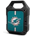 SOAR NFL ShockBox XL LED Wireless Bluetooth Speaker, Miami Dolphins