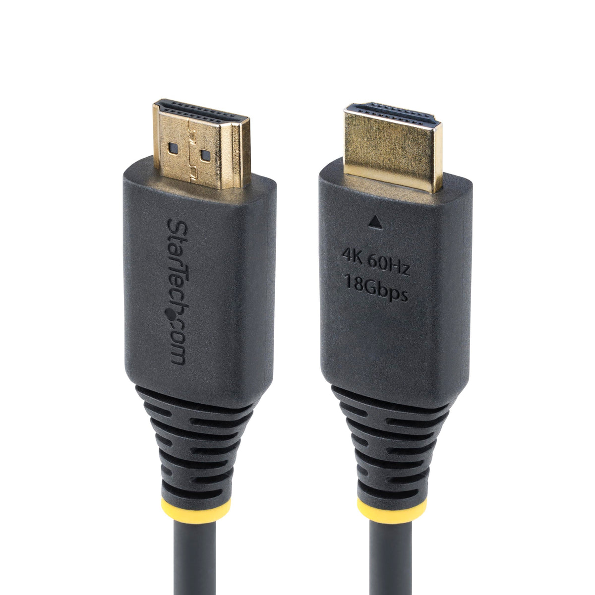 StarTech 1ft High Speed HDMI Cable, 4K 60Hz, 18Gbps, Certified