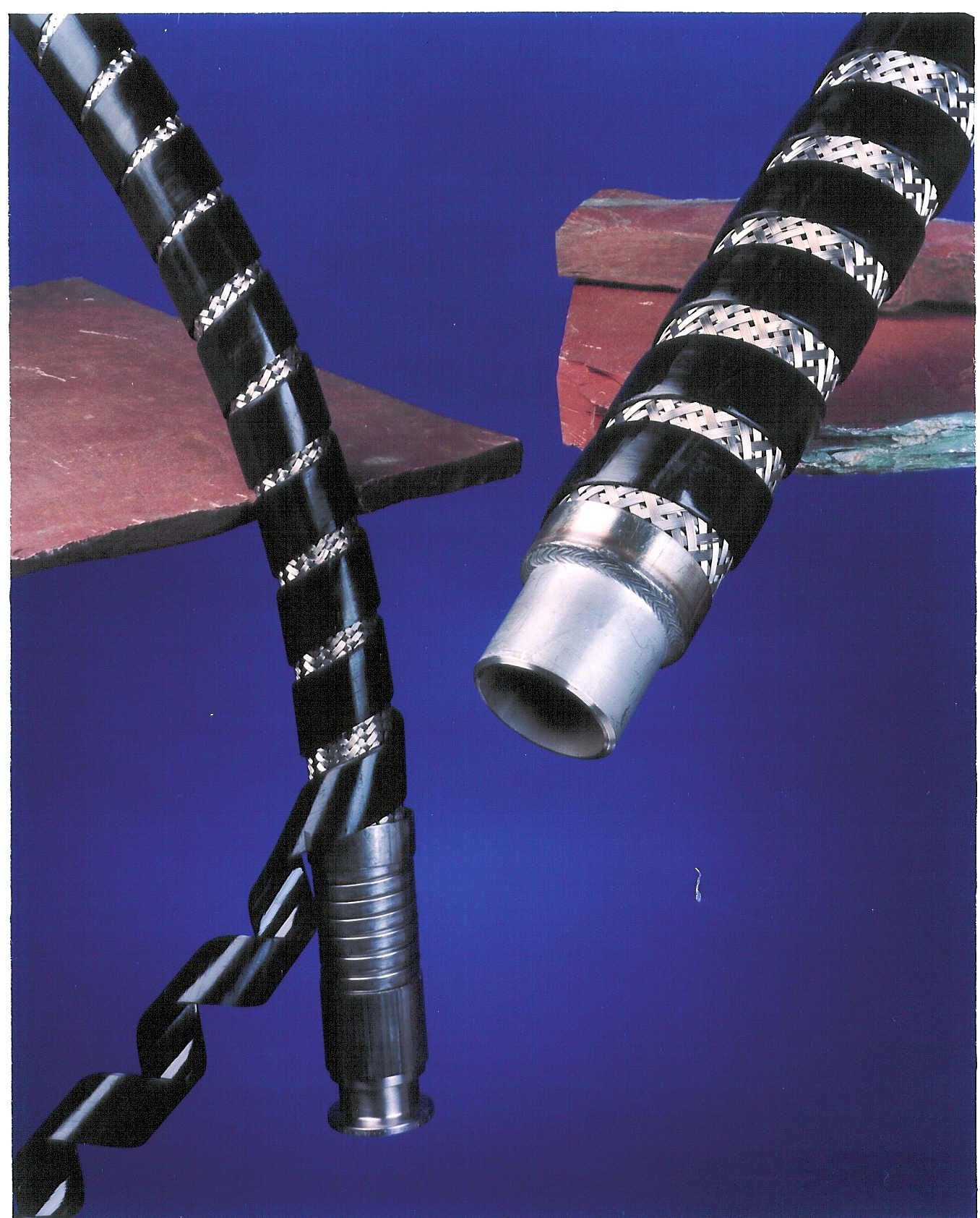 Black Polyethylene Spiral Wrap - 1/4" OD - 25 Foot Spool