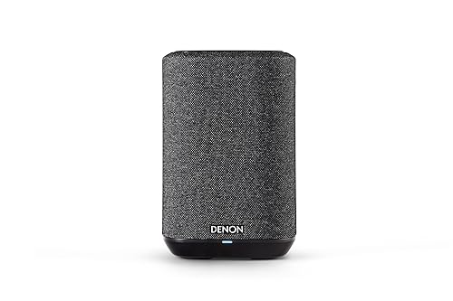 Denon Home 150 NV Wireless Speaker (2024 Model), Home Speaker with HEOS Built-in, AirPlay 2 & Bluetooth, Multi-Room Streaming, Simple Setup, Compact
