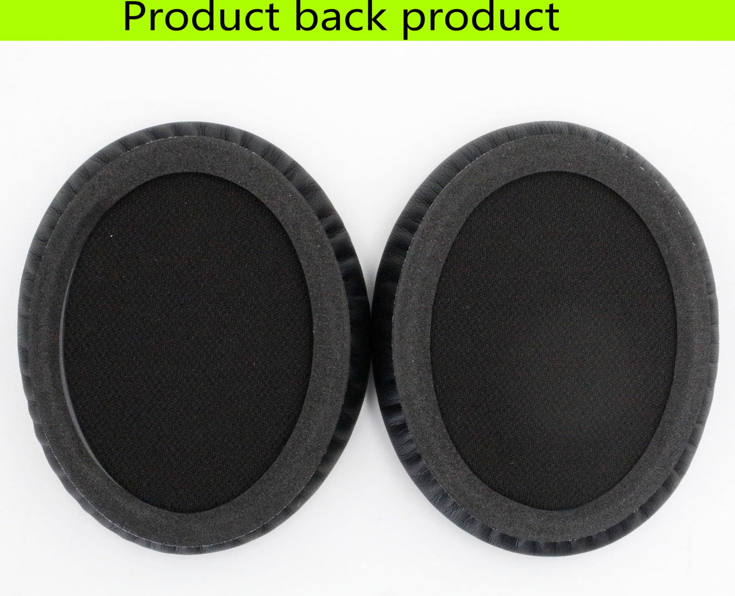 Replacement Ear Pads Compatible with Srhythm Version NC25 Earphones /NC35 Earphones Soft Protein Skin Memory Foam Made of Repair Accessories (Black)