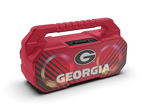 SOAR NCAA Wireless Boombox Speaker, Georgia Bulldogs