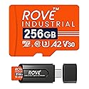 ROVE Industrial 256GB Micro SD Card with USB 3.0 Type C Card Reader, High Endurance microSDXC Memory Card 100MB/s Read Speed, C10, U3, V30, 4K, A2