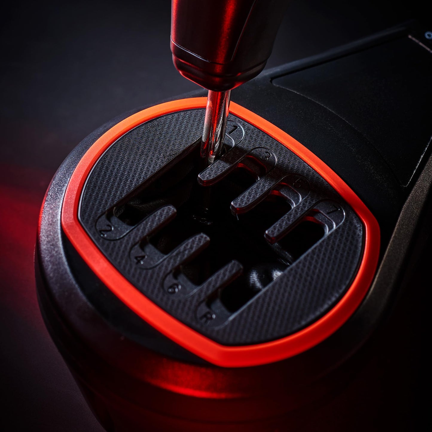Thrustmaster TH8S Shifter Add-On for PS5, PS4, Xbox Series X|S, One, and PC - Sim Racing Gear with H-Pattern Shifter Plate, Compatible with Racing