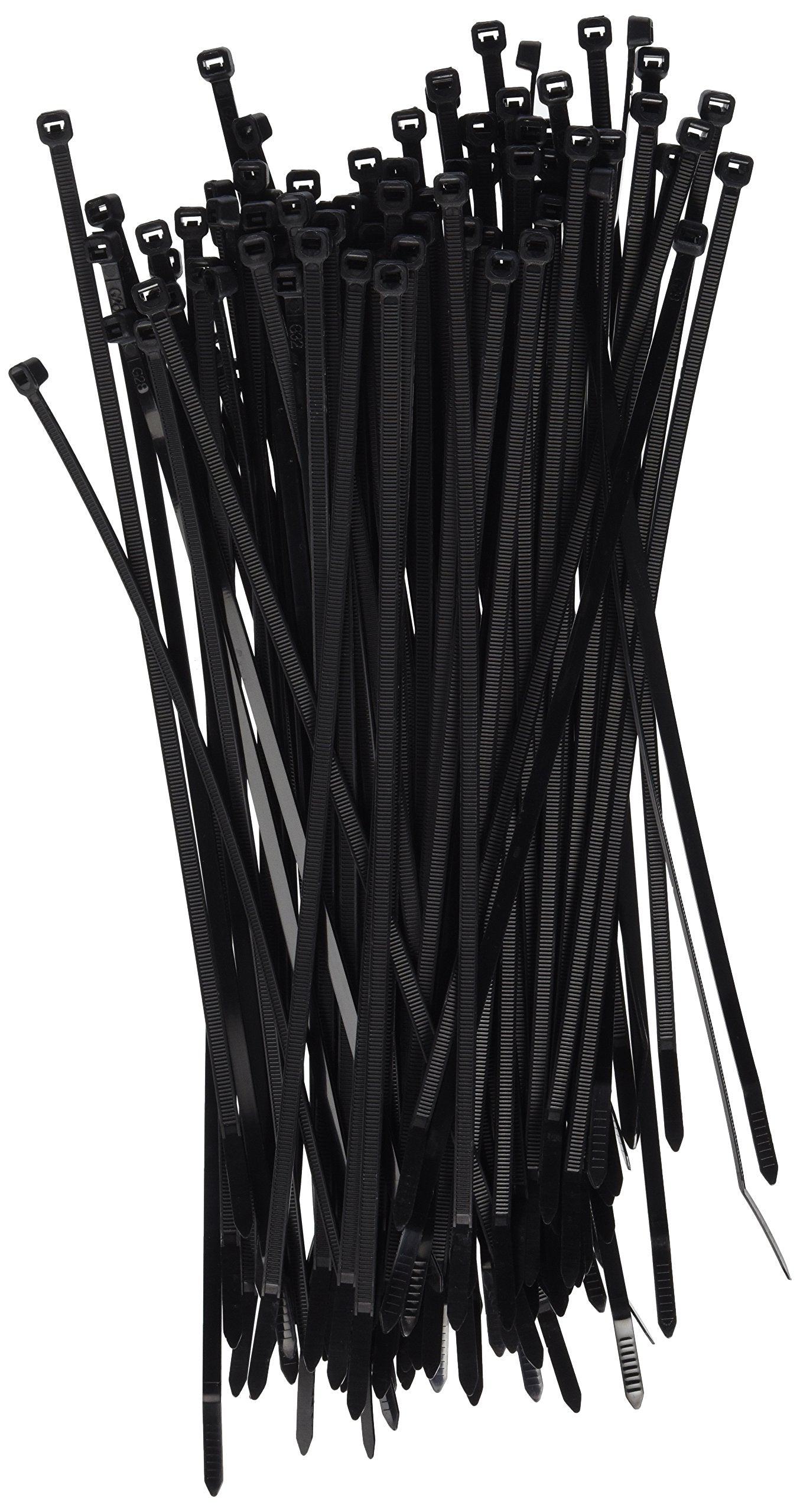 ATD Tools 20411 Black 11" 100-Piece UV Stabilized Nylon Cable Tie