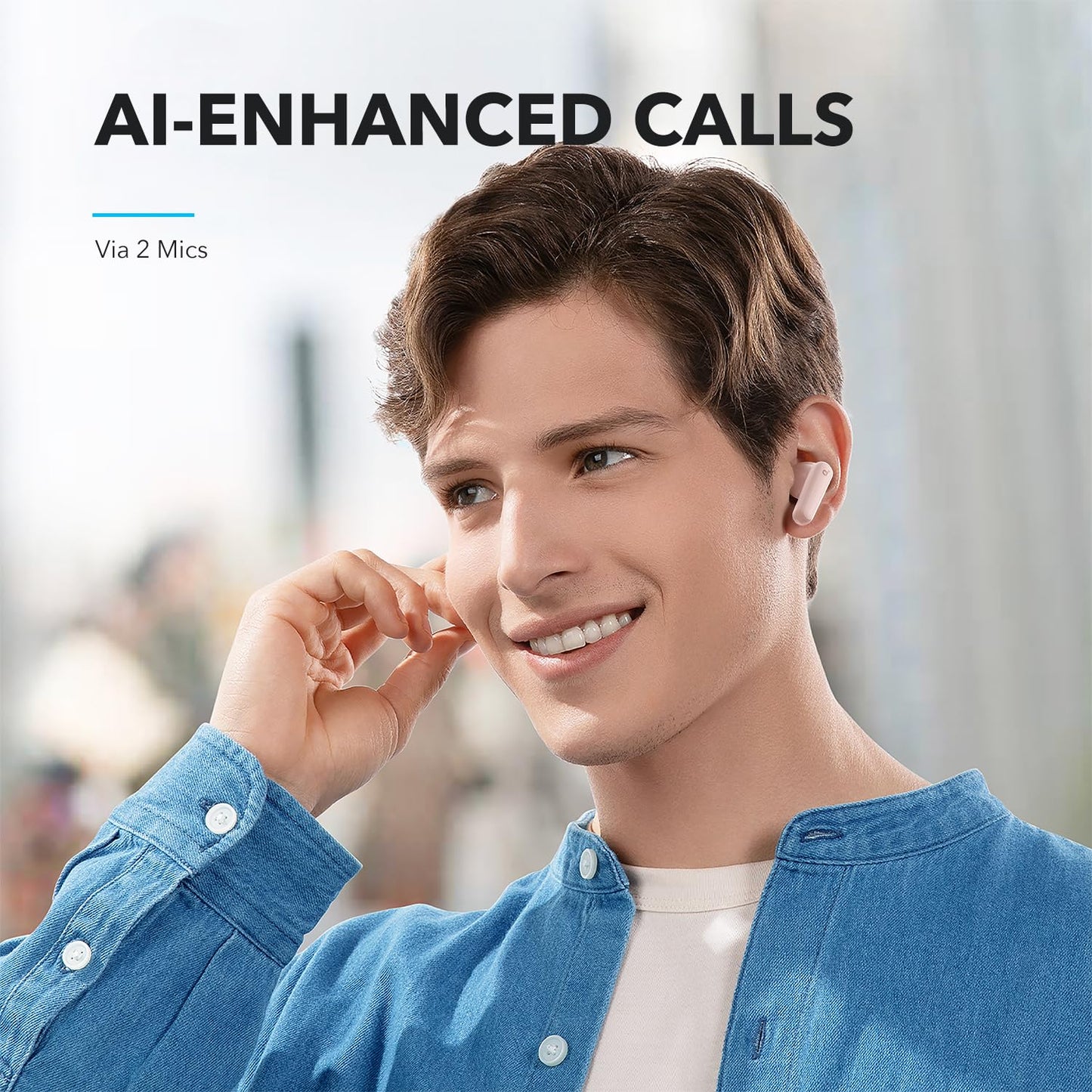 Soundcore by Anker P20i True Wireless Earbuds, with Big Bass, 30H Playtime