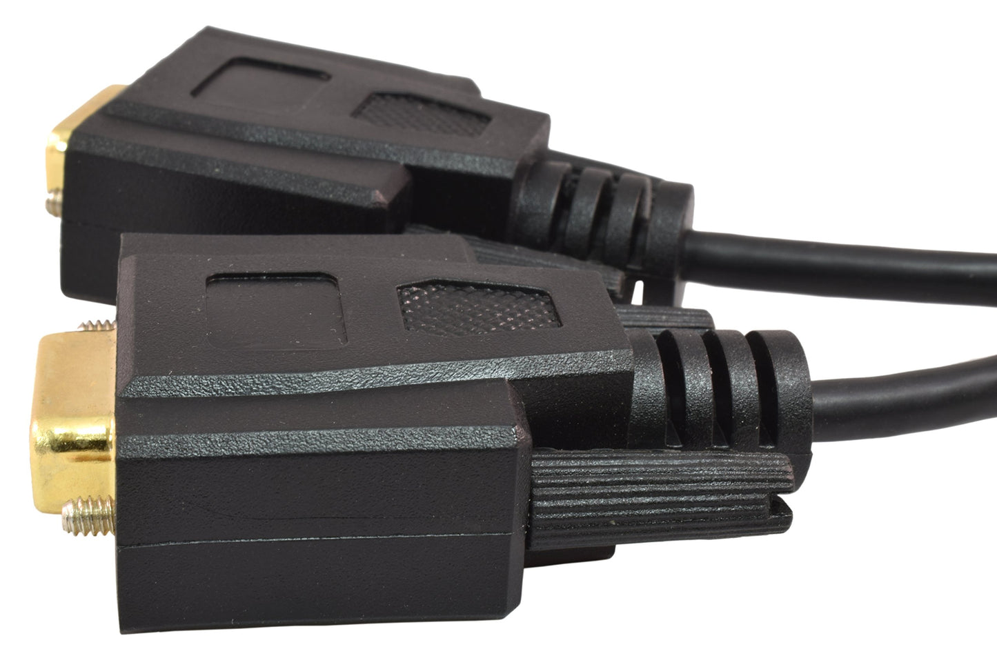 PTC 0638544116804 VGA cable 0.3 m VGA (D-Sub) 2 x VGA (D-Sub) Black - VGA Cables (0.3 m, VGA (D-Sub), 2 x VGA (D-Sub), Gold, Black, Male/Female)