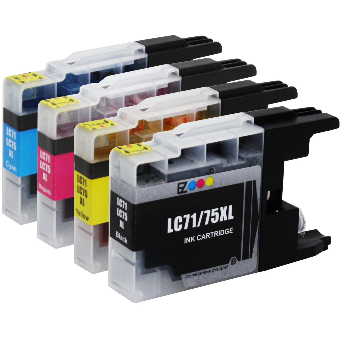 E-Z Ink (TM Compatible Ink Cartridge Replacement for Brother LC-75 XL High Yield (1 Black, 1 Cyan, 1 Magenta, 1 Yellow) 4 Pack Compatible