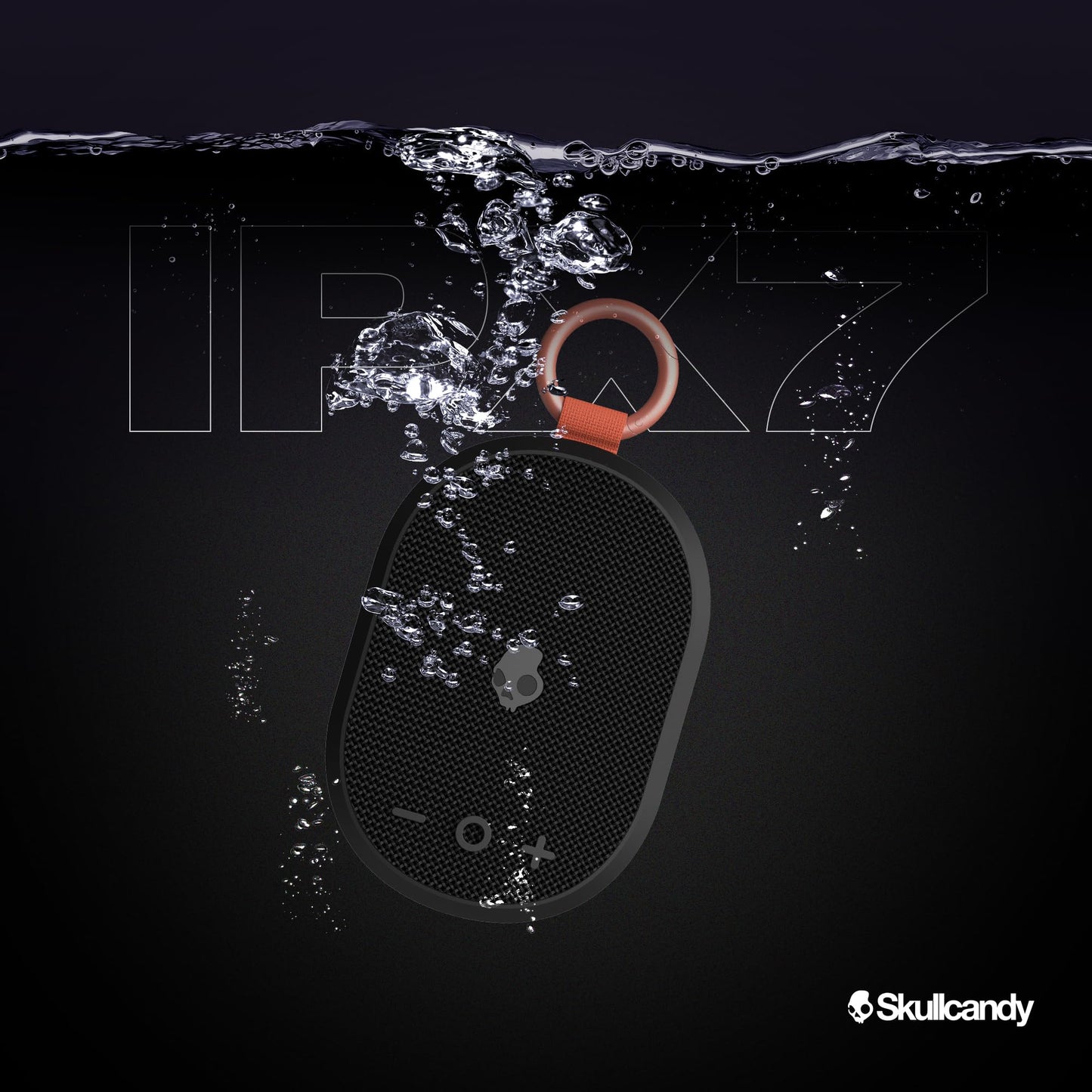 Skullcandy Kilo Wireless Bluetooth Speaker Bundle - (2) IPX7 Waterproof Mini Bluetooth Speakers with 24 Hour Battery, Downward Firing Passive