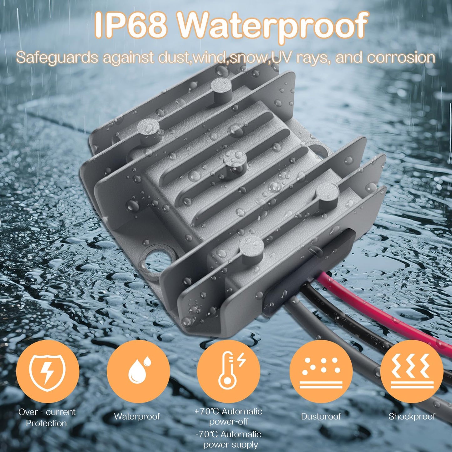 Starlink Mini 12V Adapter - Power Supply Cable & Car Charger Accessories for Truck RV Stable Output(12V-24V to 30V 3.5A)