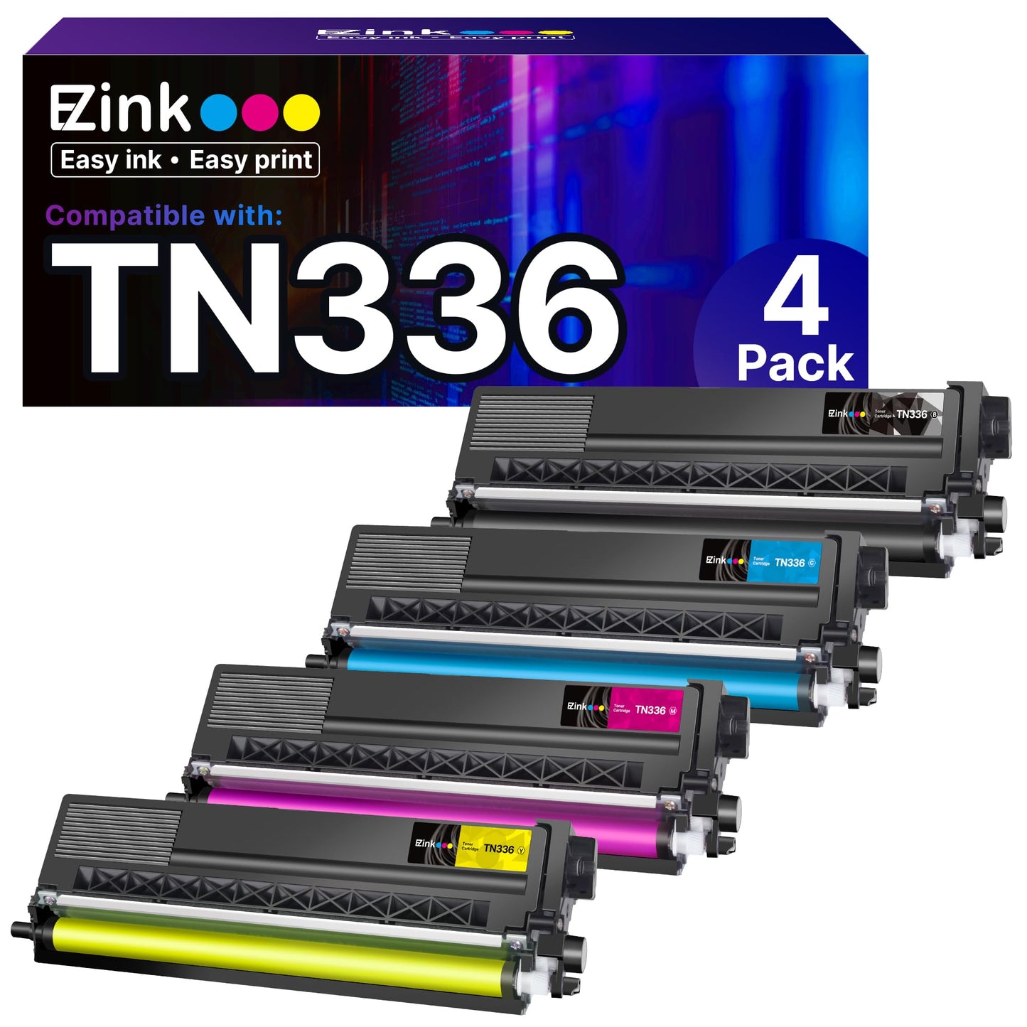 E-Z Ink Compatible TN336 Replacement for Brother TN336 Toner Cartridges