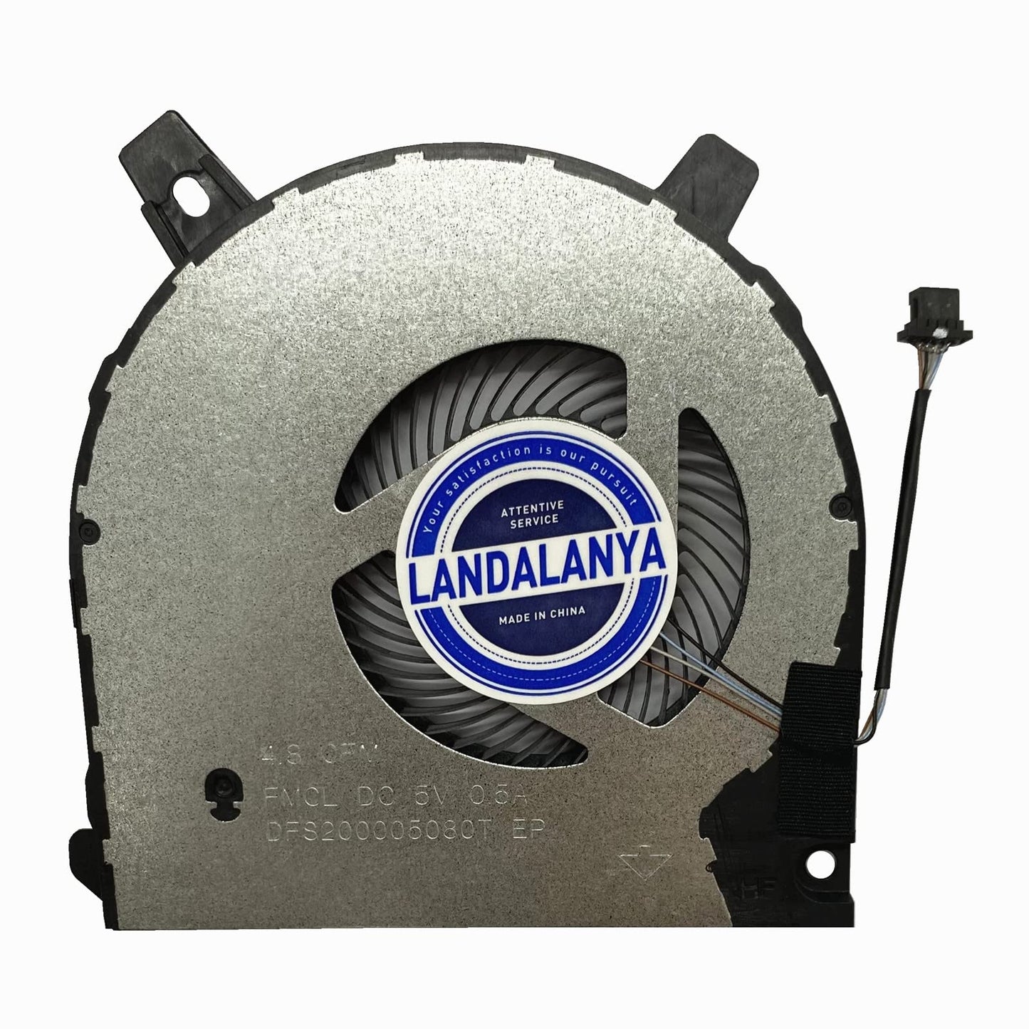 Landalanya Replacement new CPU Cooling Fan for DELL Inspiron 7500 2-in-1 7506 Series Laptop 0CTCNV DFS200005080T FMCL DC5V Fan