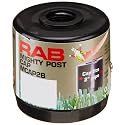 RAB Lighting MCAP2B Mighty Post Cap for 2" Pipe, 2-3/8" OD x 2-3/4" Height, Black (2 Pack)