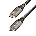 StarTech.com 6ft (2m) USB C Cable 5Gbps - Durable USB-C Cable - USB 3.2 Gen 1 Type-C Cable - 100W (5A) Power Delivery Charging, DP Alt Mode - USB C
