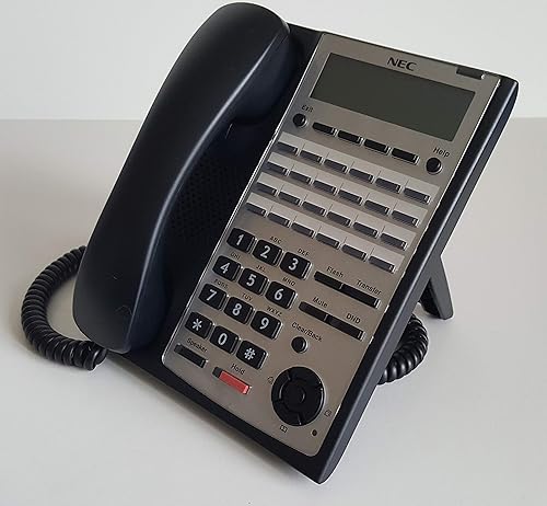 NEC IP4WW-24TXH-B-Tel - Telephone Digital 24-Button Backlit Dialpad Telephone (Black) Model Number IP4WW-24TXH-B-TEL(BK) - 1100063