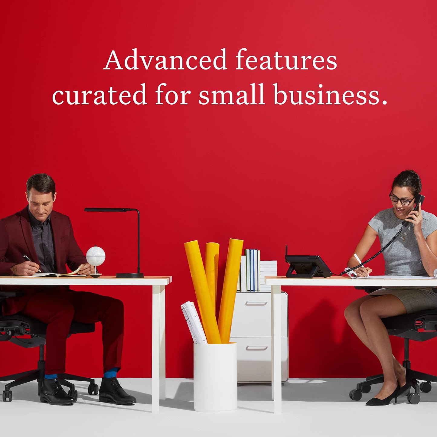 Ooma Office Yealink T34W Wi-Fi IP Business Phone. Works only with Ooma Cloud-Based VoIP Phone Service with Virtual Receptionist, Desktop & Mobile app