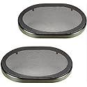 6" x 9" Universal Steel Mesh Protective Speaker Grills-Pair