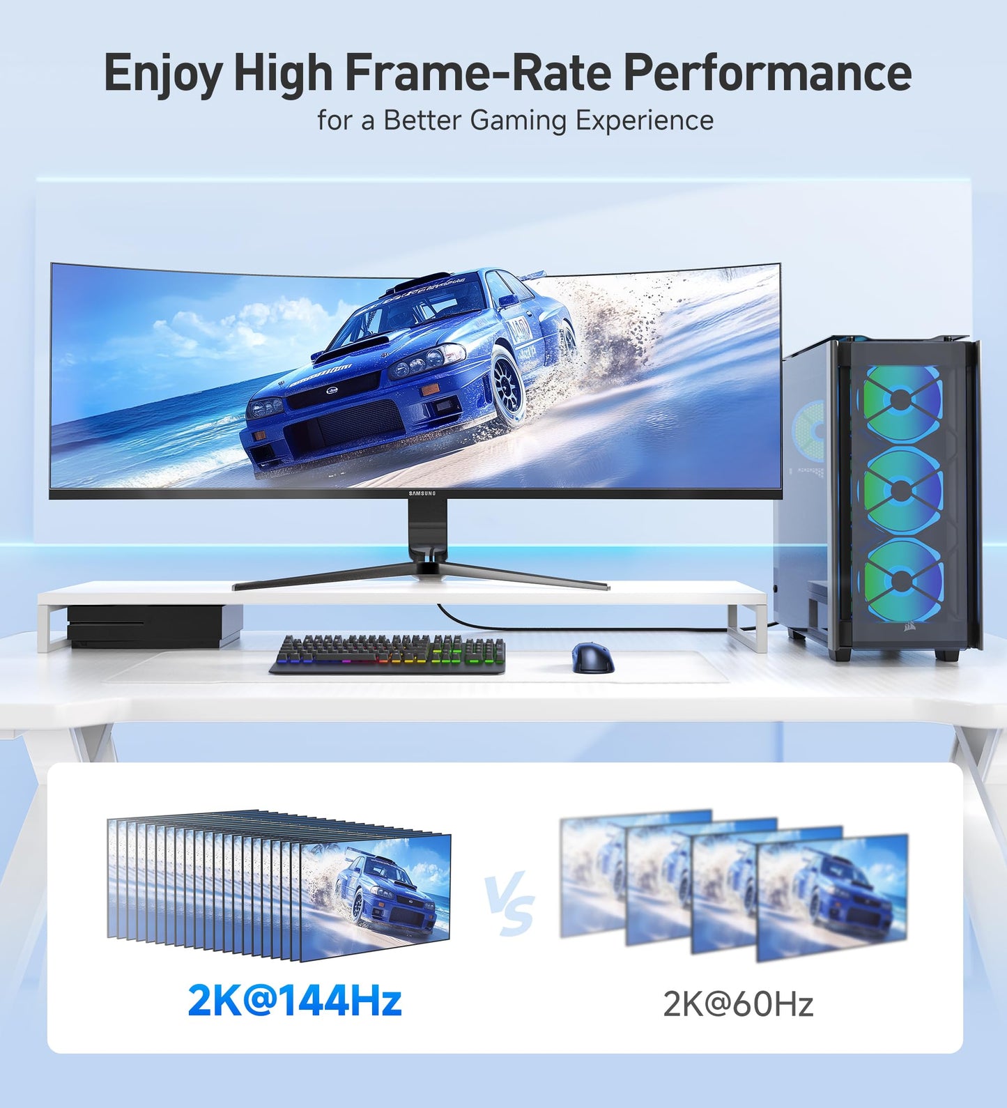 Cable Matters 3-Pack High Speed HDMI Cable 15 ft with 4K @60Hz, 2K @144Hz, FreeSync, G-SYNC and HDR Support for Gaming Monitor, PC, Apple TV, and More