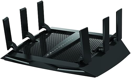 NETGEAR Nighthawk X6 AC3000 Tri-Band Smart WiFi Router, Gigabit Ethernet, Compatible with Amazon Echo/Alexa (R7900)