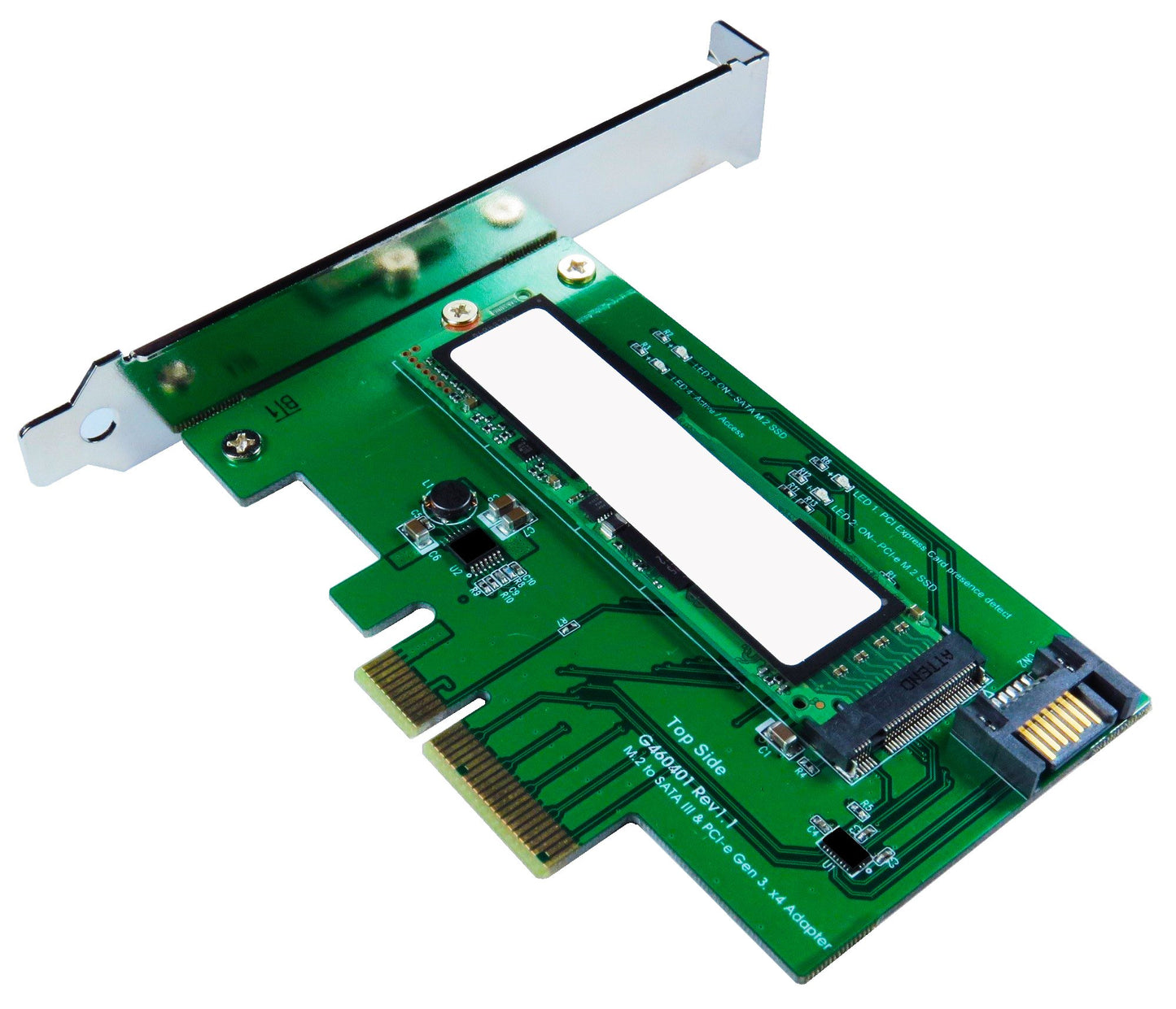 ZTC Lightning Card M.2 NGFF SSD (PCIe 2 and 4 Lane or SATA III Type) To PCI-e or SATA III Internal Card. UP To 1.6GB/s on the 4 Lane PCIe Model