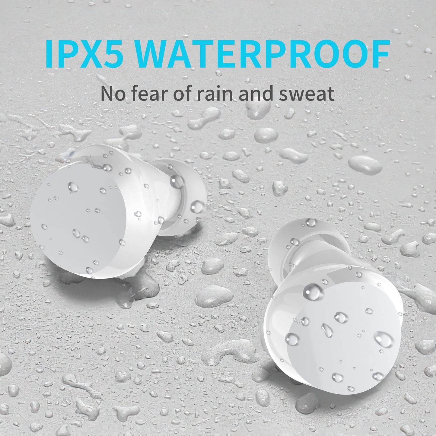 Wireless Earbuds for Kids, Headphones with Cute Panda Charging Case with Mic, Noise Cancelling,Typ-C, 3D Stereo Waterproof Bluetooth buds for Sport