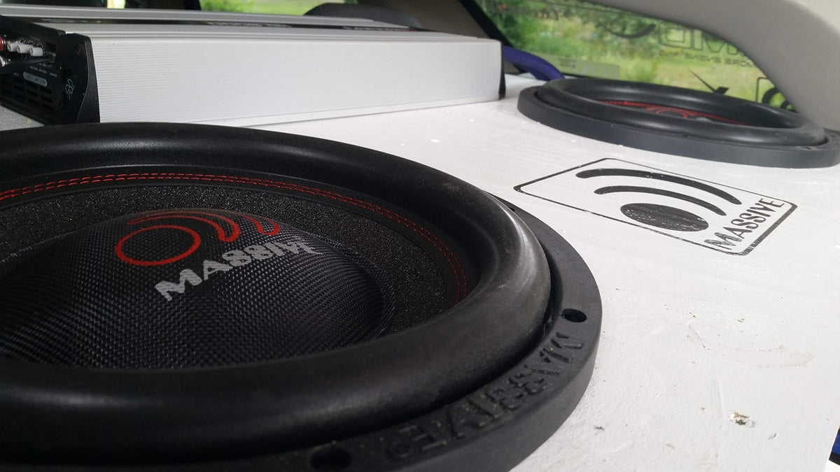 Massive Audio 6" Subwoofer 500 Watt Dual 4 Ohm Voice Coil GTX64