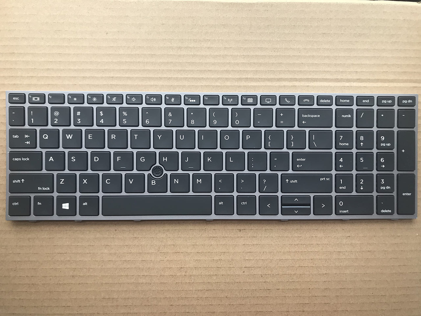 Original New for HP ZBook 15 G5 17 G5 L12764-001 L28407-001 US Backlit Keyboard