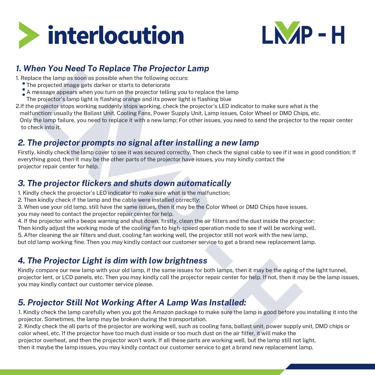 LMP-H RLC-108 Replacement Projector Lamp with Housing Compatible for Viewsonic PG603X PA500S PA500X PA502S PA502X PA503S PA503X PA503HD PS501X PS600X