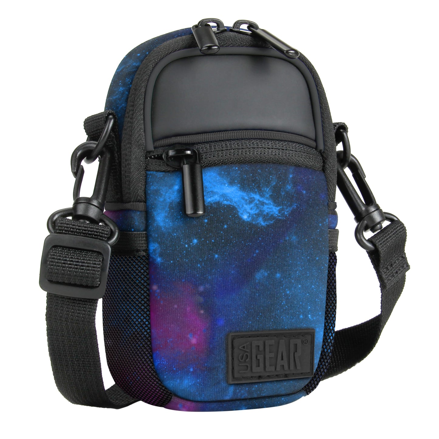 USA Gear Compact Point and Shoot Camera Case Small Digital Camera Pouch with Accessory Pockets and Shoulder Strap - Compatible with Sony CyberShot