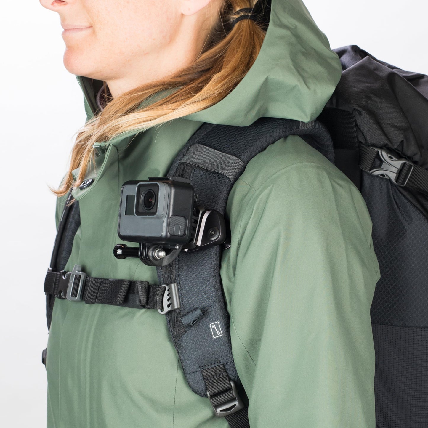 Peak Design POV Kit V2, Action Camera Mount, Low Profile and Quick Connecting, Mounts Action Cameras to Backpacks, Belts and Straps, Adjustable