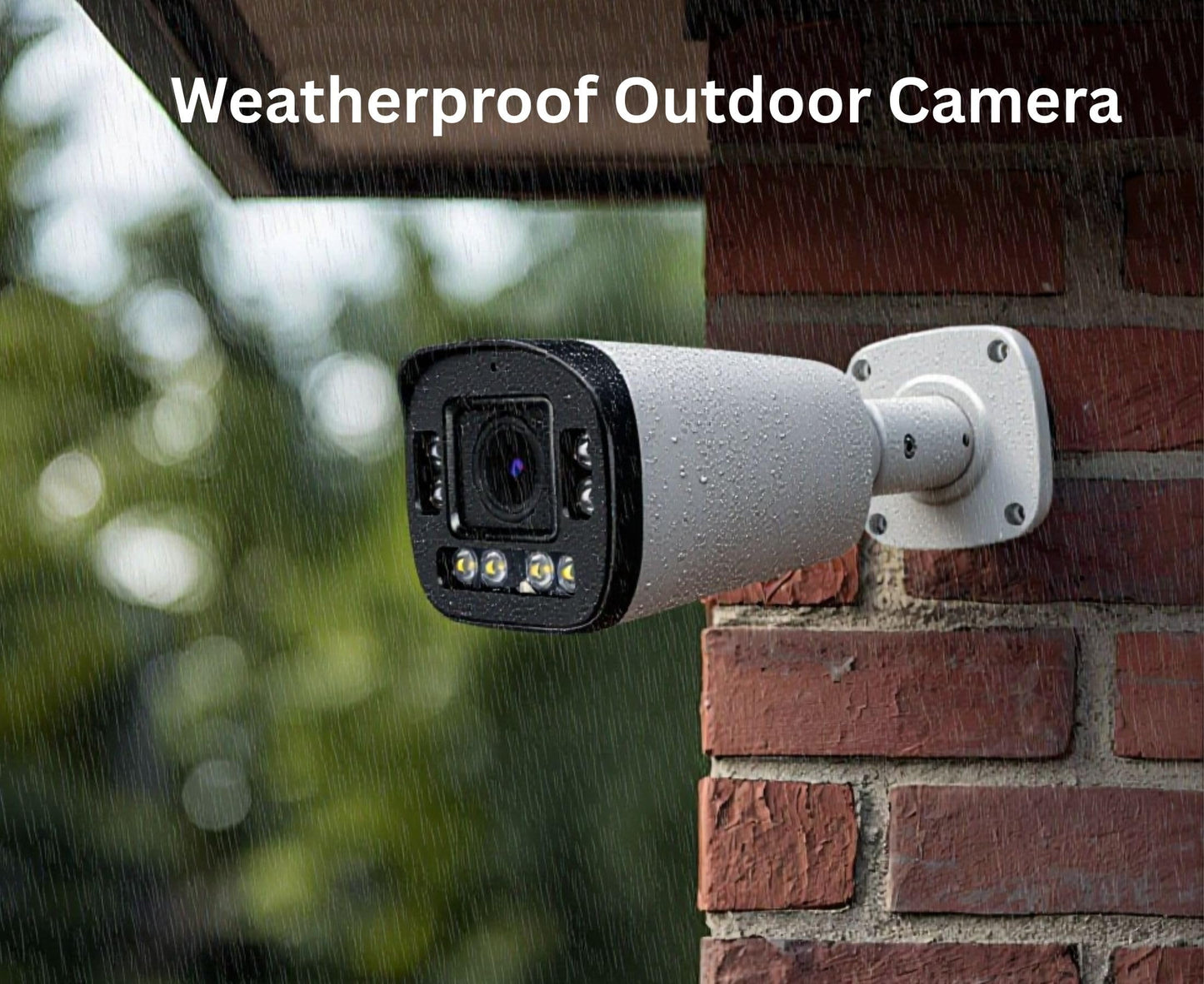 Evertech 1080P HD Bullet Security Camera Outdoor Indoor 2.8-12 mm Manual Zoom Camera