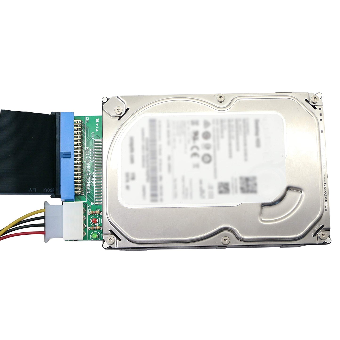 GELRHONR IDE 2.5 to 3.5 Adapter,LEIHONG 44 Pin 2.5-inch IDE Hard Disk of Laptop to 40 Pin IDE Port On PC Motherboard?HDD Hard Disk Drive or SSD