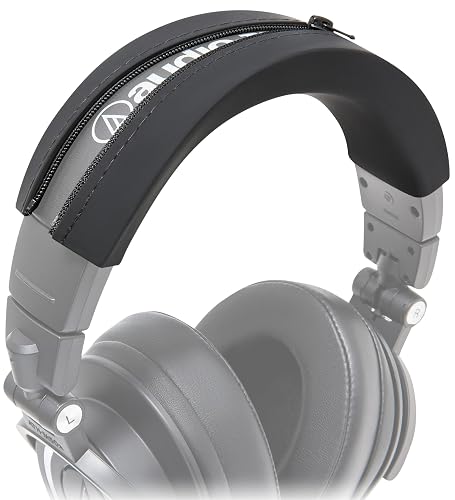 WC BandZ ATH - Upgraded Headband Cover for Audio Technica ATH M50X / M50XBT / M50 / M40X / M40 / M40FS / M30X / M30 / M20X / MSR7 by Wicked Cushions |