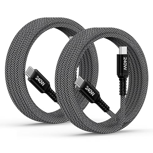 for Samsung Charger Cable 6FT 240W USB C to USB C Super Fast Charging Cord for Samsung Galaxy A17 Z Flip 7 FE Z Fold 7 A16 A36 S25 Ultra MacBook iPad
