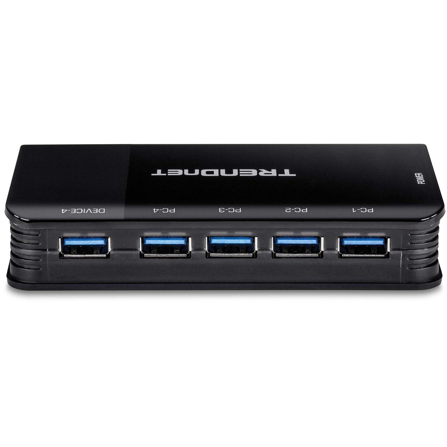 TRENDnet 4 Computer 4-Port USB 3.1 Sharing Switch, TK-U404, Flash Drive Sharing, Scanners, Printers, Mouse, Keyboard, Windows & Mac Compatible