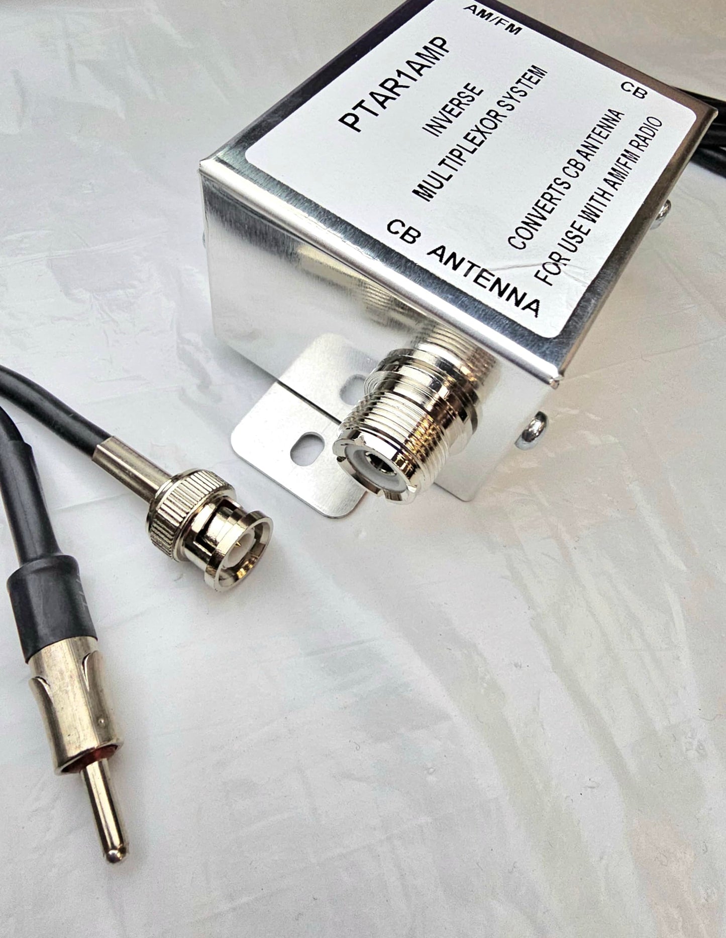 Pro Trucker CB Antenna to AM/FM Radio Splitter Multiplexor System