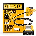 DEWALT Heavy Duty 72W 5 Port USB Car Charger Multiport, iPhone 16 Multi USB Car Charger, Fast Charge PD & QC3.0 Cigarette Lighter Adapter w/ 6FT